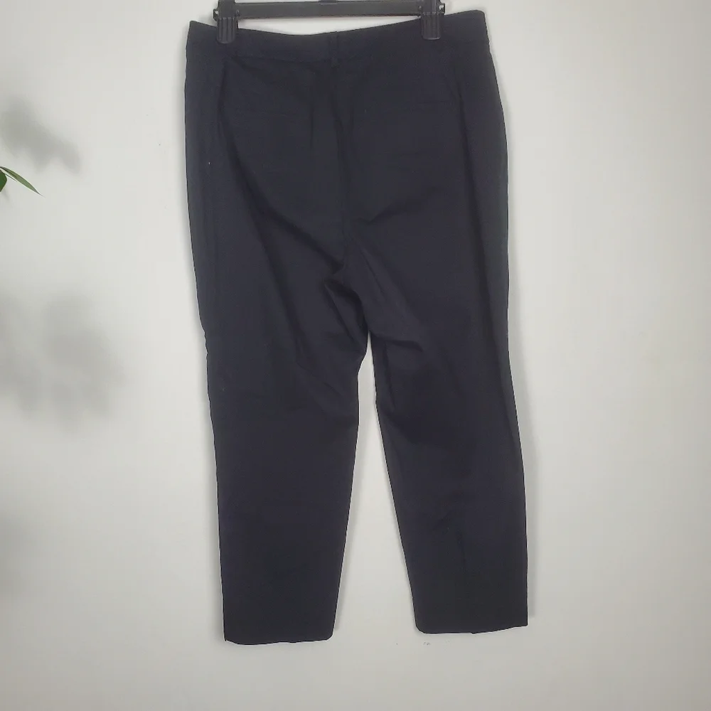 Ann Taylor Loft Black Dress Pants Women's Petite Curvy Fit 8P - Picture 4 of 8